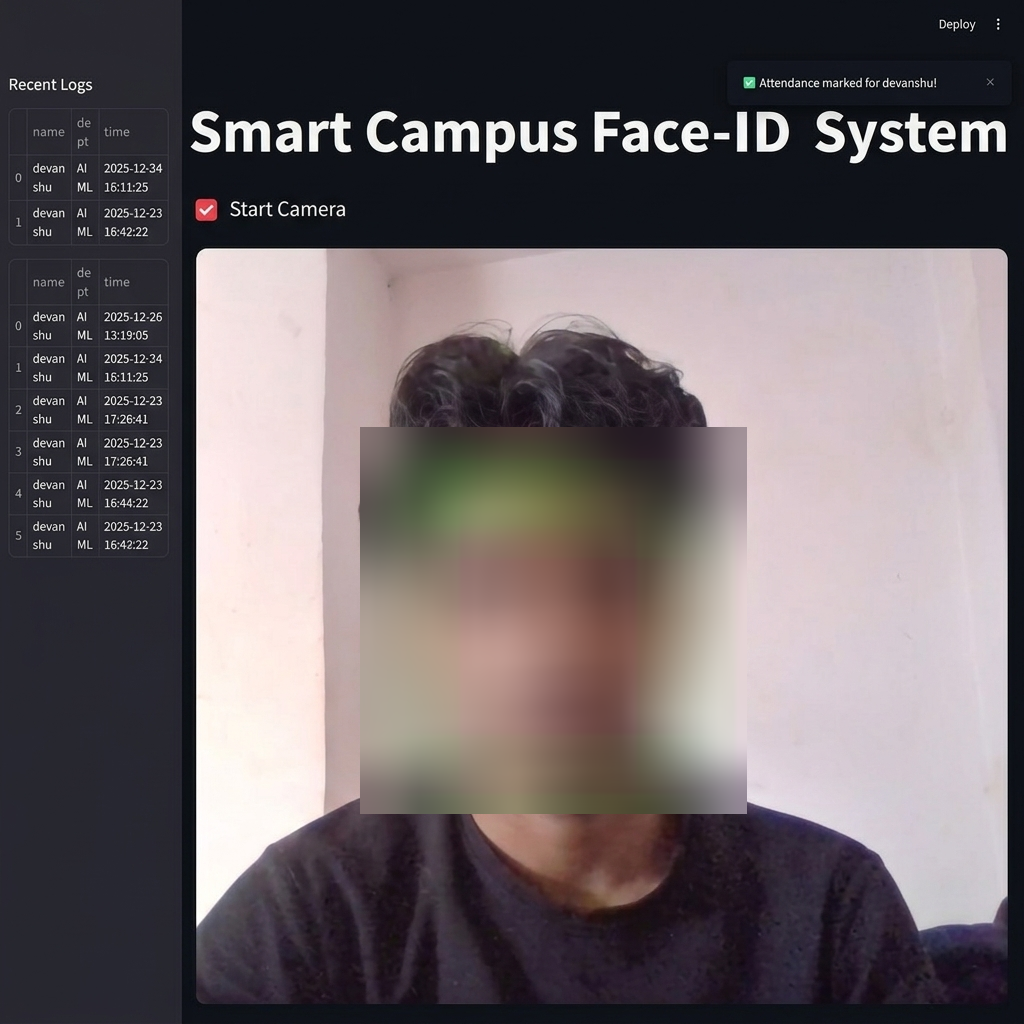 CampusEye AI UI